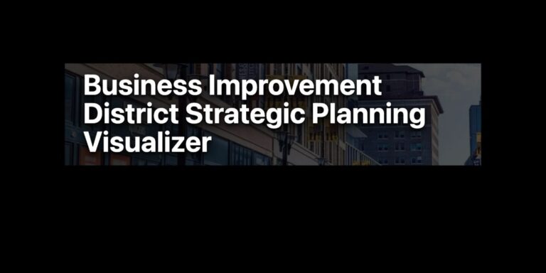 Business Improvement Districts Get a Digital Control Room: Susan E. McKay’s App Turns Sliders into Cleaner, Greener, Safer Streets
